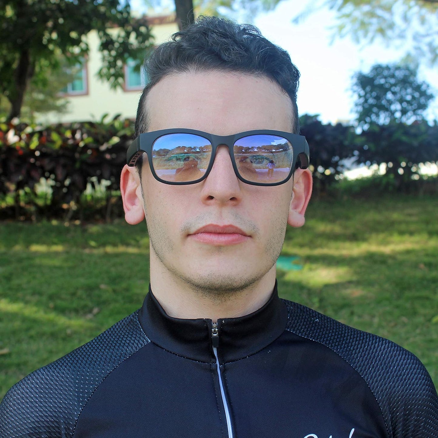 Smart Bluetooth Audio Glasses – Wireless Polarized Sunglasses, IPX4 Water Resistant